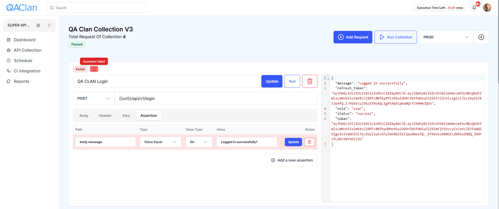 Api Test Collection Request Editor