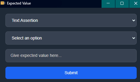Text Assertion